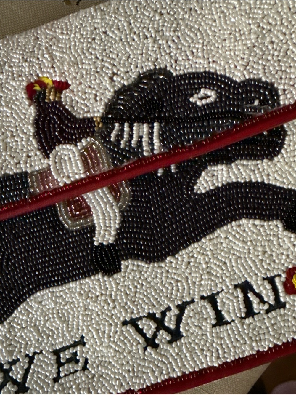 STAUD Tommy Beaded Bag, Derby - Picture 5 of 9